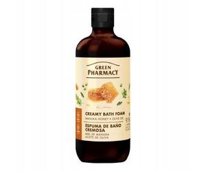 Green Pharmacy Jabón de Baño Espuma Miel de Manuka y Aceite de Oliva - Verde