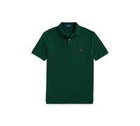 Green Polo de piqué Custom Slim Fit L
