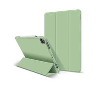 (GREEN) Protective Case For iPad Pro 12.9inch Case With Pencil Holder