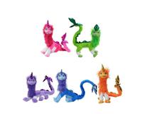 (Green)Raya and The Last Dragon Plush Toy Movie Peripheral Stuffed Animal Doll for Kid Birthday Gift