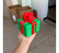 (Green Red)New Prank Box The Infuriating Screw Middle Finger Gift Box, 3D Puzzle Prank Toy, Christmas Fun Unlocking Trick Box
