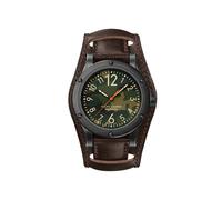 Green Reloj de acero envejecido de 42 mm TALLA ÚNICA