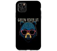 Green River Utah USA - Oso con Gafas de Sol Carcasa para iPhone 11 Pro MAX