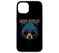 Green River Utah USA - Oso con Gafas de Sol Carcasa para iPhone 13
