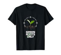 Green Roots Only Green Tea Eco Fresh Pureza Vitality Zen Camiseta