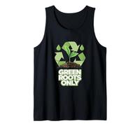 Green Roots Only Green Tea Eco Fresh Pureza Zen Camiseta sin Mangas