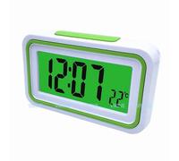 (green) Russian Talking LCD Digital Alarm Clock with Thermometer, Backlit, for Blind or Low Vision, 4 Colors 9905RU watch