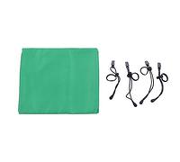 Green Screen - Fondo para fotografía de estudio (cifrado 75D, 2 x 2 m, 78,7 x 78,7 pulgadas), color verde