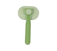 (Green) Self Cleaning Slickers Brush Easy to Clean Grooming Comb for All Hair Types Cats Dog Massage Brushes Keeping Fur Healthy white orange
