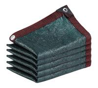 Green Shade Sail - Toldo rectangular con ojales, red de protección solar para jardín, 1,5 x 6 m y 2 x 4 m, pantalla de privacidad para plantas, patio, pérgola, resistente a los rayos UV