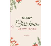 Green simple Merry Christmas book: perfect present for everyone