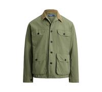 Green Sobrecamisa de loneta de algodón L