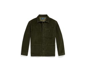 Green Sobrecamisa funcional de pana L