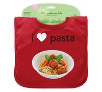 Green Sprouts - Babero de algodón - Rojo Pasta - 9-18 meses