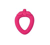 Green Sprouts - Mordedor de silicona - Rosado Fresa