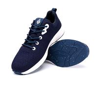 Green Steps Zapatillas ortopédicas con Soporte del Arco Plantar Fabricadas a Partir de Materiales sostenibles. Brindan Comodidad y Apoyo para aliviar el Dolor en el pie Azul Marino Talla 37