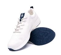 Green Steps Zapatillas ortopédicas con soporte del arco plantar fabricadas a partir de materiales sostenibles. Brindan comodidad y apoyo para aliviar el dolor en el pie Blanco Talla 40