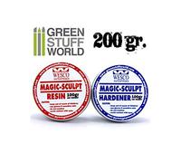 Green Stuff World: Masilla Mágica para Esculpir (200g) - Verde, Sin Perfume, Unisex, 9 Años o Más, Todos los Públicos
