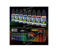 Green Stuff World Set x8 Acrylic Candy Ink Paints