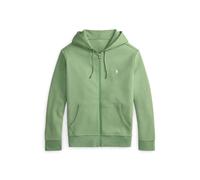 Green Sudadera de punto doble y cremallera XS