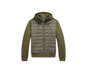 Green Sudadera híbrida con capucha XL