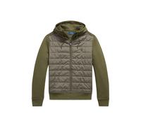 Green Sudadera híbrida con capucha XS