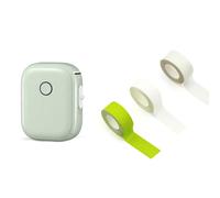 (green suit 1)P12 Label Printer Label Maler High Resolution Efficient for Business andPersonal Use Self Adhesive Label Sticker Multicolor