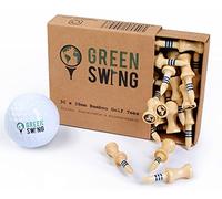 Green Swing Camisetas de Golf de bambú de 38 mm, biodegradables Fuertes y sostenibles, 30 Unidades, Camisetas de Castillo Azul