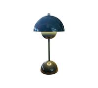 (Green)Table Lamp Nordic Danish Flower Bud Table Lamp, Wedding Room, Bedroom, Desk Decoration, Lamp, Bedside Lamp (Rechargeable) TA