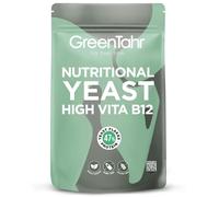 Green Tahr Levadura Nutricional B12 500g, Nutritional Yeast en Copos Rica en Vitamina B y Proteínas 47%, Levadura Nutricional Sin Gluten y Sin Lactosa, Ideal para Queso Vegano, Alto Contenido en Fibra