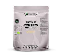 Green Tahr Proteína de Guisante, Cáñamo y Arroz Sin Sabor 80% 750g, Proteína Vegana en Polvo Sin Lactosa, Sin Azúcar y Sin Gluten, Proteínas para Masa Muscular, Vegan Protein Origen No Animal