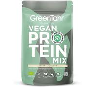 Green Tahr Proteína Vegana de Guisante, Cáñamo y Arroz Sin Sabor, Proteína en Polvo Vegetal Sin Lactosa 82%, Sin Gluten ni Azúcares Añadidos, Proteínas para Masa Muscular, Vegan Protein Powder, 750g