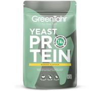 Green Tahr Proteína Vegana de Levadura Nutricional Banana 74%, Proteína en Polvo Vegetal Sin Lactosa, Sin Gluten ni Azúcares Añadidos, Proteínas para Masa Muscular, Vegan Protein Powder, 750g