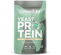 Green Tahr Proteína Vegana de Levadura Nutricional Vainilla 77%, Proteína en Polvo Vegetal Sin Lactosa, Sin Gluten ni Azúcares Añadidos, Proteínas para Masa Muscular, Vegan Protein Powder, 750g