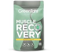 Green Tahr Recuperador Muscular con Proteína Vegana de Levadura Nuticional, Aporta Aminoacidos Esenciales y BCAA, Fórmula Vegetal con Carbohidratos 1:1, Sin Gluten y Sin Lactosa, Sabor Banana, 1kg