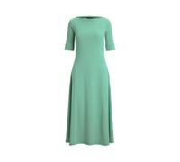Green Tallas Pequeña - Vestido midi de algodón acanalado XS