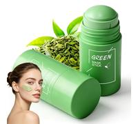 Green Tea Mask Stick 2 Piezas, Mascarilla Facial en Stick de Té Verde, Limpieza Profunda de Poros, Blackhead Remover Mask, Control de Grasa e Hidratación, para Piel Mixta y Grasa