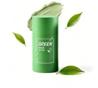 Green Tea Mask Stick,40 g - Mascarilla de té Verde Mascarilla en Stick de Té Verde Pack de 2 x 40 g- Limpieza Profunda, Elimina Puntos Negros, Hidratante,Todo Tipo de Piel