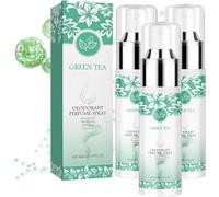 Green Tea Natural Deodorant Spray for Women,Controls Sweat and Body Odor,Long Lasting, Anti Sweat, Odour Protection, Keep Dry & Fresh