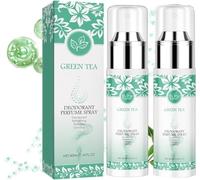 Green Tea Natural Deodorant Spray for Women,Controls Sweat and Body Odor,Long Lasting, Anti Sweat, Odour Protection, Keep Dry & Fresh