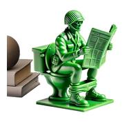 Green Toy Soldiers - Miniaturas de guerra para hombres, figuras decorativas para simulación de combate, escenas de estrategia y juego creativo, adornos de personajes para escaparates