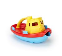 Green Toys Tugboat (Yellow Handle) - Bath and Water Toys, Mult (Importación USA)