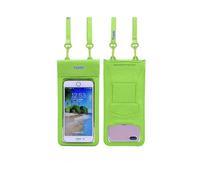 (Green) Tteoobl 30m Underwater Mobile Phone Waterproof Bag, Size: Small