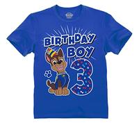 Green Turtle Camiseta para niños - Camiseta Niño Patrulla Canina Cumpleaños 3 Años Niño Ropa Chase Azul 4A