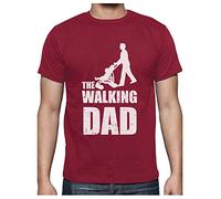 Green Turtle T-Shirts Regalo para Futuro Papa Día del Padre Regalos Padres Primerizos Camiseta Papa Medium Burdeos