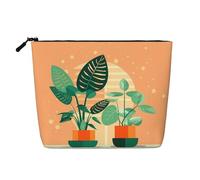 Green Turtleback - Neceser versátil de viaje, bolsa de maquillaje de cáñamo falso, multiusos, organizador de accesorios cosméticos, Black, Talla única