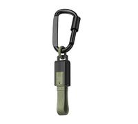 (Green) Usb4 Cable Pd 240W Fast Charging C To C Cable Portable Lanyard Design