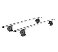 GREEN VALLEY Barras de techo para AUDI: RS3, S3, A3 & FORD: C-Max & TOYOTA: Prius & RENAULT: Clio & SKODA: Scala & VOLKSWAGEN: Passat (Ref: 162084)