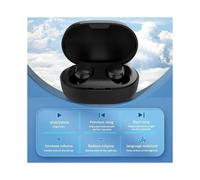 (Green) VAORLO A6S Bluetooth 5.0 Wireless Sports Earbuds HiFi Stereo Music with Microphone Noise Cancel Headphone for All Smartphones