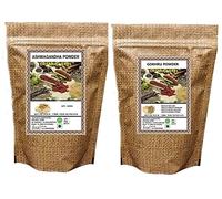 Green Velly ORGANIC HERBS ASHWAGANDHA & GOKHRU POWDER 50 GM EACH